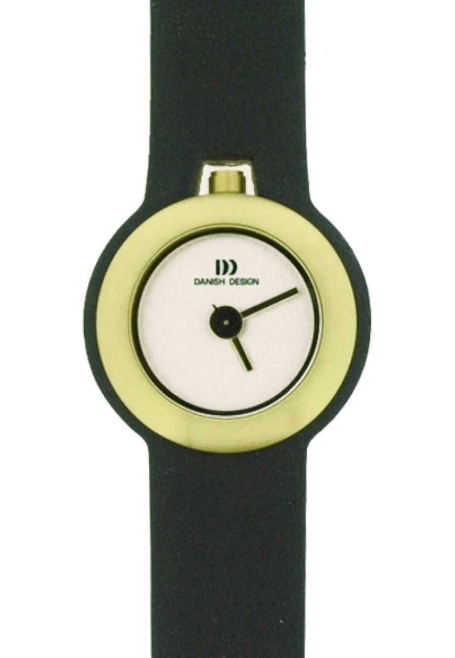 Ceas de dama Danish Design IV15Q764, Analog, Otel inoxidabil, 3 ATM, Negru