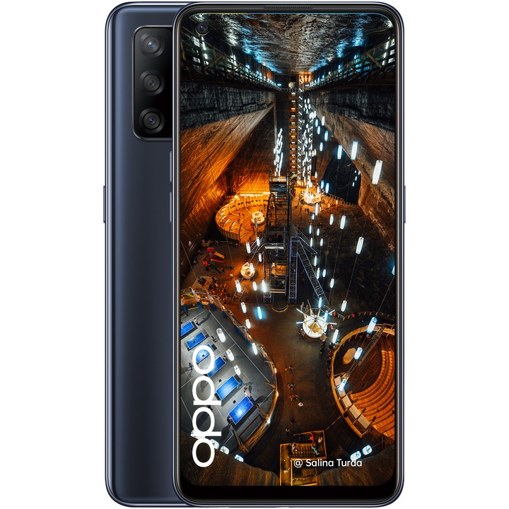 Смартфон OPPO A74, Dual SIM, 128GB, 4G, Prism Black