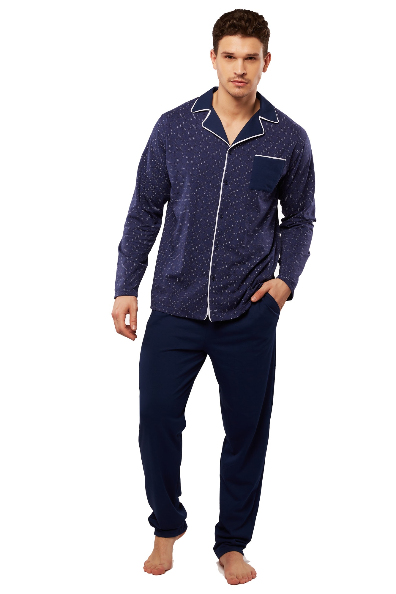 Pijama barbati,PBV19, Multicolor