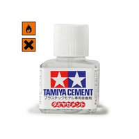 Adeziv pentru modelism extra subtire transparent Tamiya 87003 Cement 40 ml TAM 87003