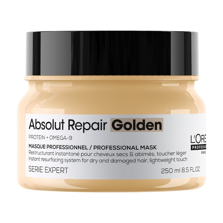 Маска за коса L'Oréal Professionnel Absolut Repair Gold EXPERT SERIES, 250 мл