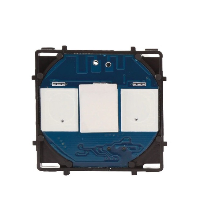 Modul intrerupator simplu cap scara/cruce dimabil cu touch