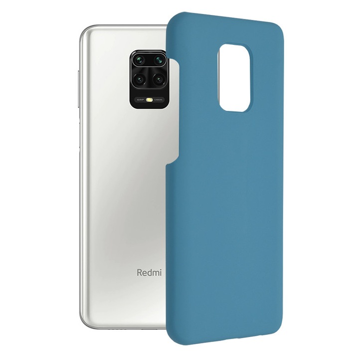 Защитен калъф за Xiaomi Rosumi Note 9S/Note 9 Pro/Note 9 Pro Max, Ергономичен, Soft Edge Silicon Flexe, O5155, Silicon Flex, Denim Blue