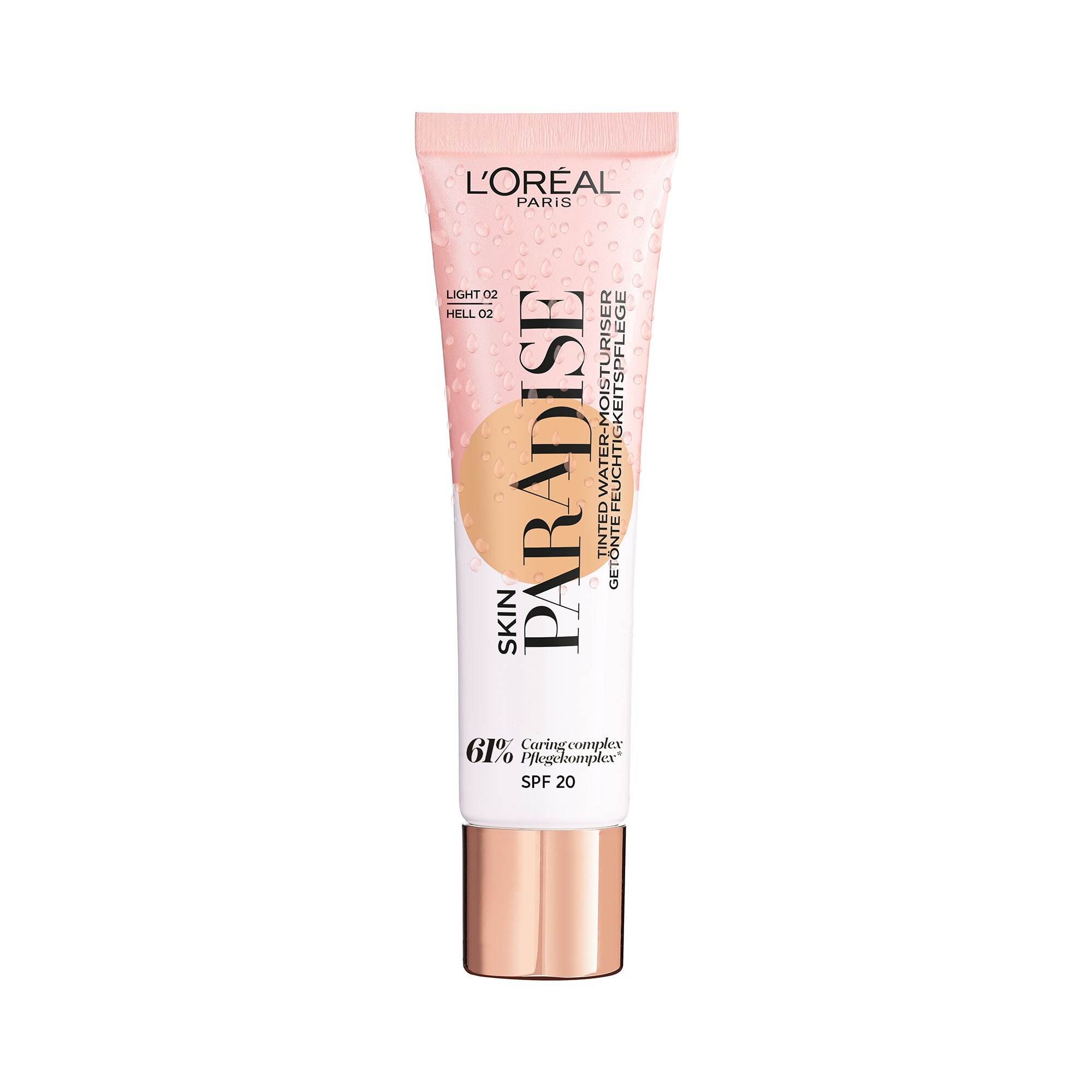 Crema Coloranta L'Oreal Paris Skin Paradise Light 02, 30 ml
