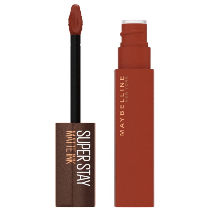 Ruj Lichid Maybelline New York SuperStay Matte Ink Coffee Edition 270 Cocoa Connoisseur, 5 ml