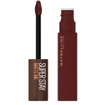 Ruj Lichid Maybelline New York SuperStay Matte Ink Coffee Edition 275 Mocha Inventor, 5 ml Ruj Lichid Maybelline New York SuperStay Matte Ink Coffee Edition 275 Mocha Inventor, 5 ml