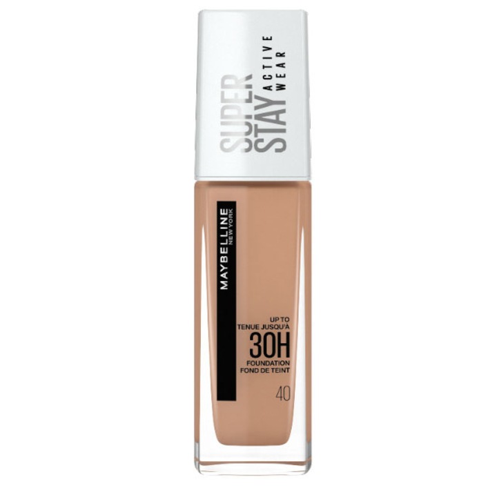 Фон дьо тен Maybelline New York SuperStay 30H Active Wear 40 Fawn, 30 мл
