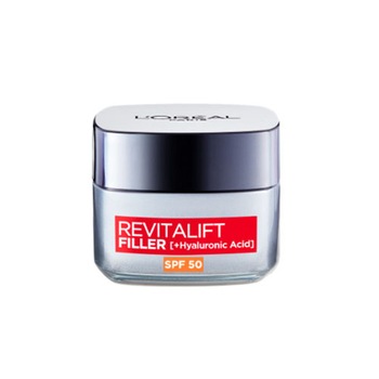 Crema antirid de zi L'Oreal Paris Revitalift Filler cu SPF50, 50 ml Crema antirid de zi L'Oreal Paris Revitalift Filler cu SPF50, 50 ml