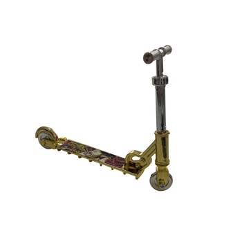 Mini Trotineta de ghidat cu degetul pentru copii, Finger Kickboard, dezvolta abilitatile cognitive control maini, Silver Gold, BBL2235 Mini Trotineta de ghidat cu degetul pentru copii, Finger Kickboard, dezvolta abilitatile cognitive control maini, Silver Gold, BBL2235