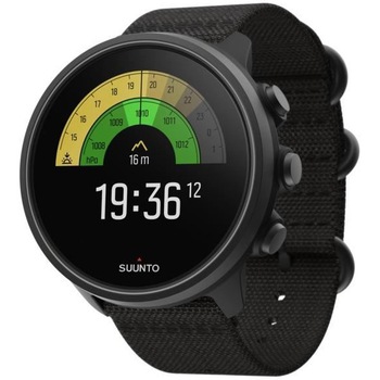 Ceas sport Suunto 9 Baro PIKE Titanium, negru, unisex Ceas sport Suunto 9 Baro PIKE Titanium, negru, unisex