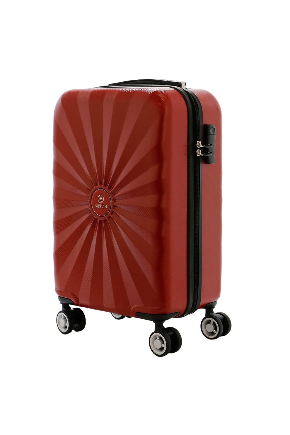 Nippon, Troler cu maner telescopic Sunshine - 45 L, Rosu