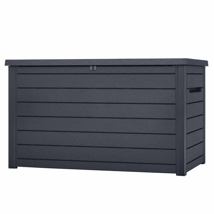 Keter Ontario tárolóláda, polipropilén, 148 x 83 x 86 cm, 870 L, szürke