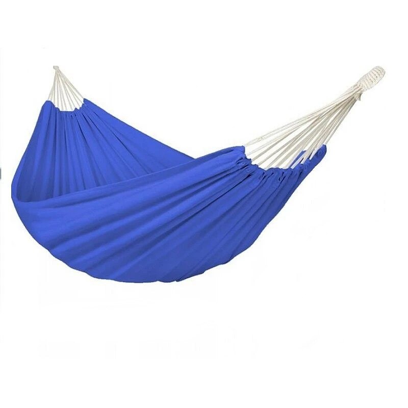 Hamac dublu, PROCART, 200x100 cm, maxim 150 kg, husa depozitare inclusa, albastru