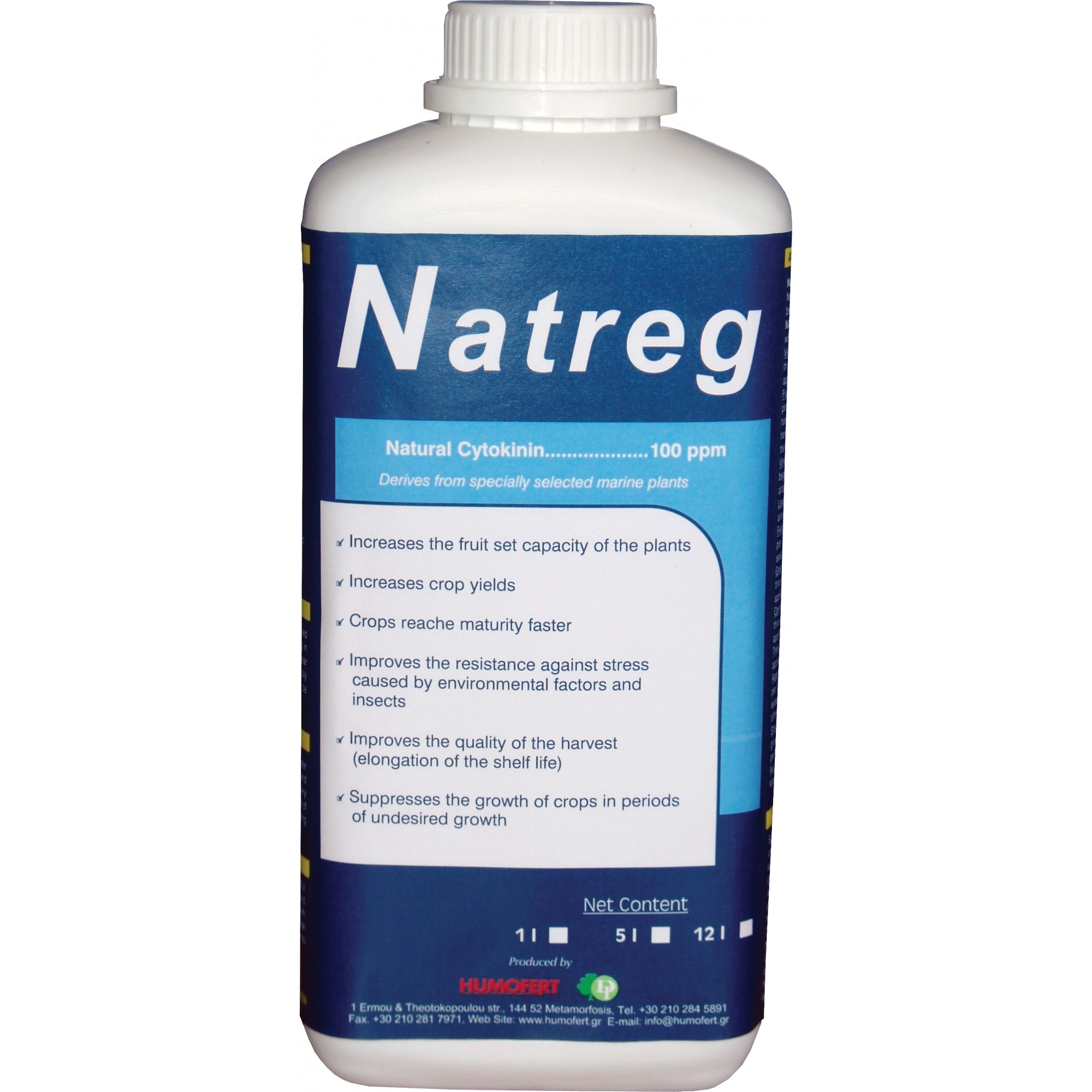 Activator nutritional pentru plante NATREG - 1 Litru