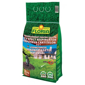 Ingrasamant pentru gazon cu efect repelent impotriva cartitelor 7.5 Kg Ingrasamant pentru gazon cu efect repelent impotriva cartitelor 7.5 Kg