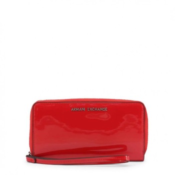 Portofel dama Armani Exchange, 19 x 10 x 2.5 cm, Piele ecologica, Rosu Portofel dama Armani Exchange, 19 x 10 x 2.5 cm, Piele ecologica, Rosu