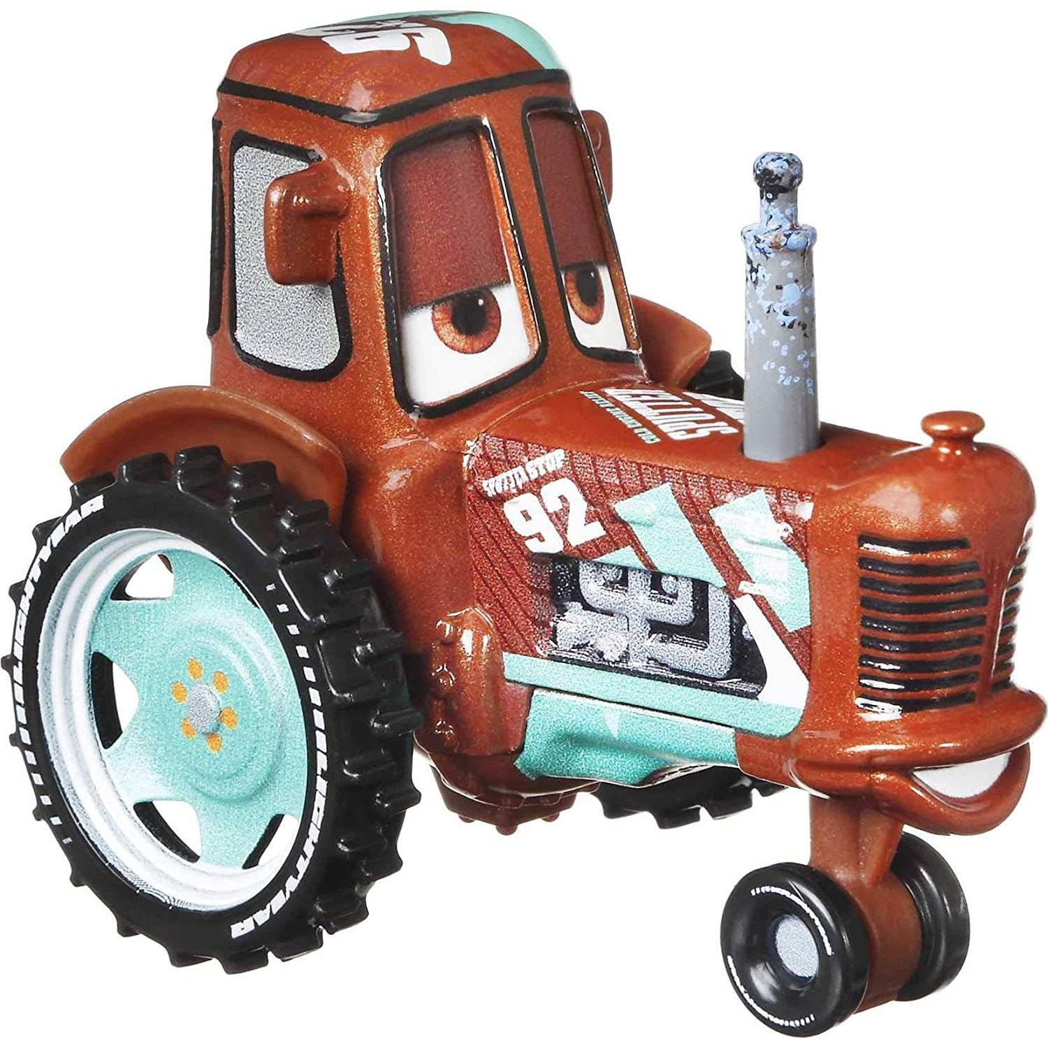 Masinuta metalica Cars 3, Sputter Stop Racing Tractor - eMAG.ro