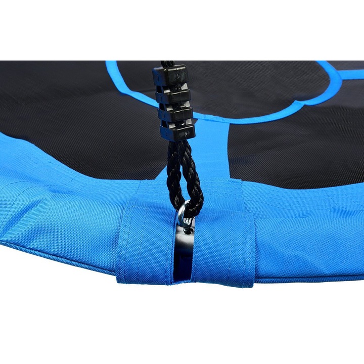 IdealStore gyermek hinta, Oxford fészek stílus, professzionális, maximális terhelés 150 kg, átmérő 95 cm, acélszerkezet, állítható kötelek, vízálló szövet, modern kialakítás