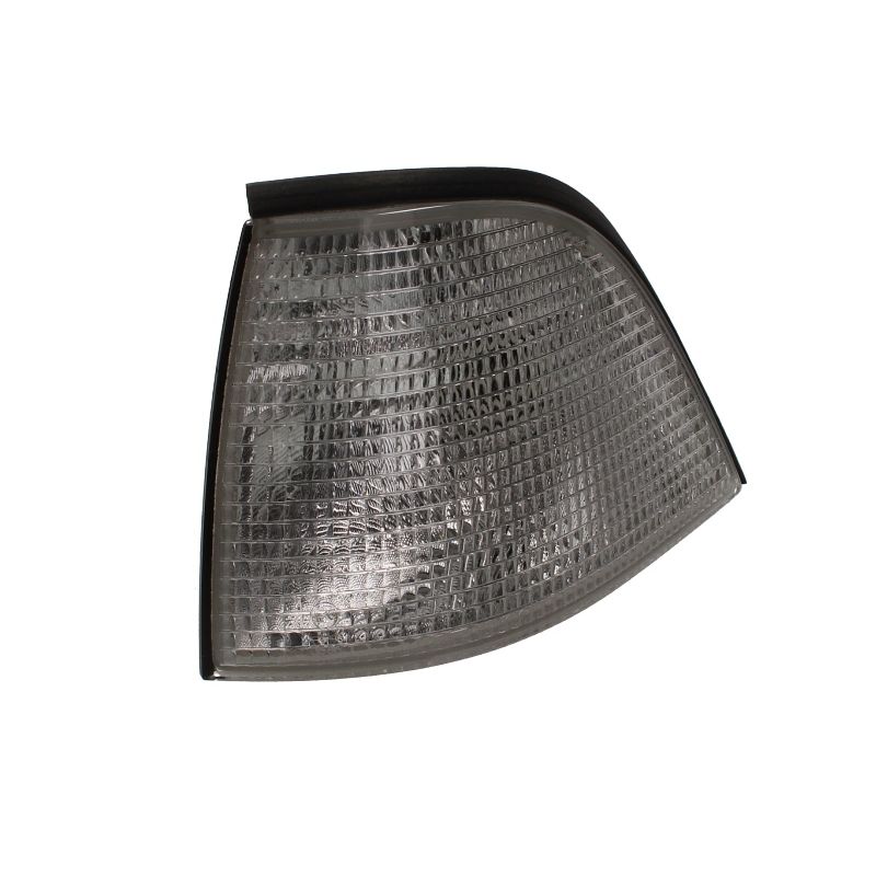Lampa semnalizare fata pentru Bmw Seria 3 Coupe/Cabrio (E36) 12.1990-03.2000 TYC, partea stanga, cu suport bec, fumuriu
