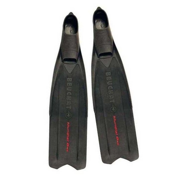 Labe inot Beuchat Mundial One, 61 cm, Negru