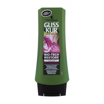 Balsam pentru par, Schwarzkopf Gliss Kur, Bio-Tech Restore, 200 ml Balsam pentru par, Schwarzkopf Gliss Kur, Bio-Tech Restore, 200 ml