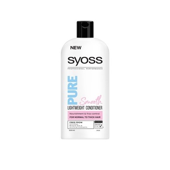 Balsam pentru par, Syoss, Pure Smooth, 500 ml Balsam pentru par, Syoss, Pure Smooth, 500 ml