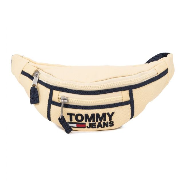 Borseta dama Tommy Hilfiger, Bumbac, Galben