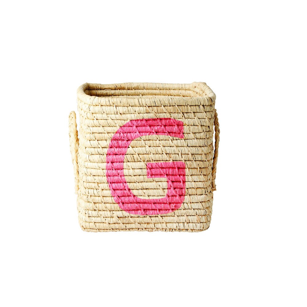 Cos de depozitare, Rice, Litera G, 20 x 20 cm