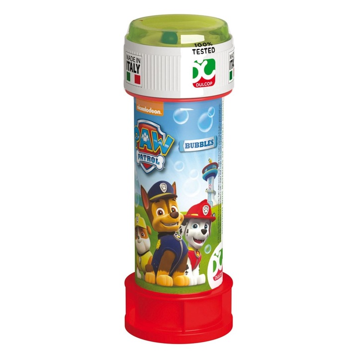 Paw Patrol buborékfújó készlet, 60 ml űrtartalom, többszínű, 1 darab, MYONNA IT & E- COMMERCE ®
