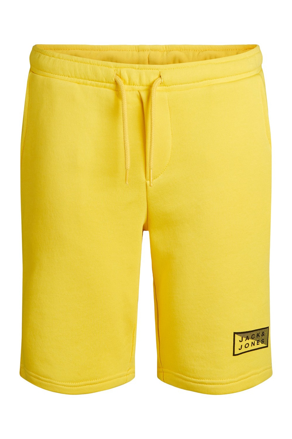 Jack&Jones, Bermude sport cu logo, Galben