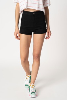 JdY, Pantaloni scurti din denim cu talie medie Jenni, Negru JdY, Pantaloni scurti din denim cu talie medie Jenni, Negru