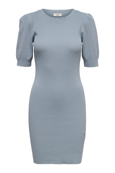 JdY, Rochie bodycon cu maneci bufante, Gri deschis, L JdY, Rochie bodycon cu maneci bufante, Gri deschis, L