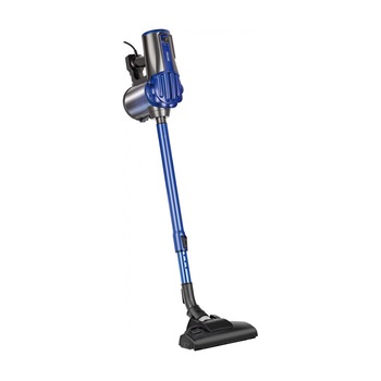 Aspirator vertical fara sac 2 in 1 MPM MOD-34, 600 W, 0.7l, filtrare in 3 etape, tub telescopic din aluminiu, cablu 7 m, Albastru/Negru Aspirator vertical fara sac 2 in 1 MPM MOD-34, 600 W, 0.7l, filtrare in 3 etape, tub telescopic din aluminiu, cablu 7 m, Albastru/Negru