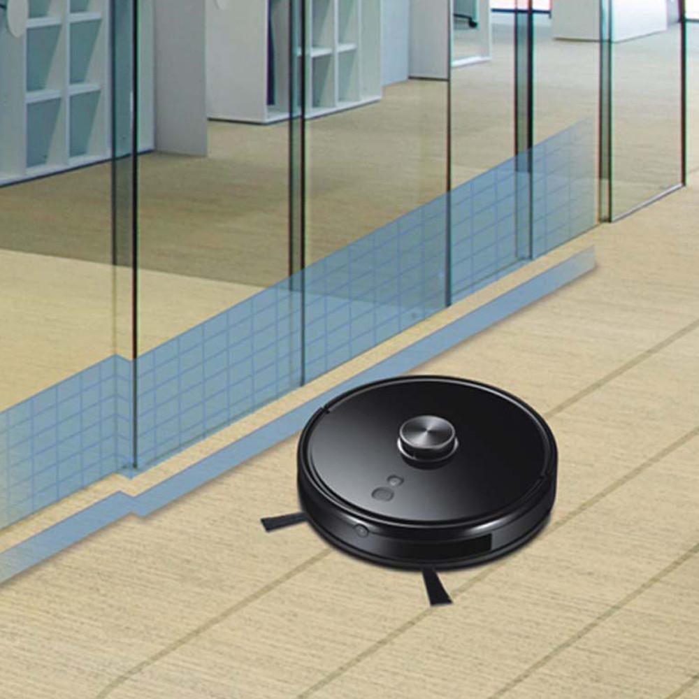 Aspirator Robot Smart Magnum One cu Control Aplicatie, Negru