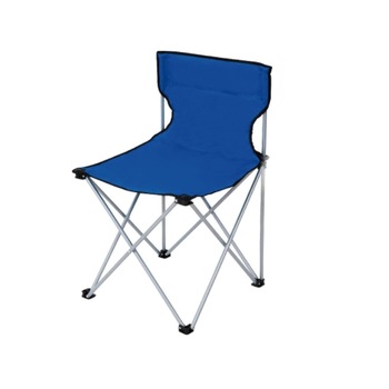 Scaun pliant pentru camping sau pescuit cu structura metalica, Albastru, 81x41x75 cm Scaun pliant pentru camping sau pescuit cu structura metalica, Albastru, 81x41x75 cm