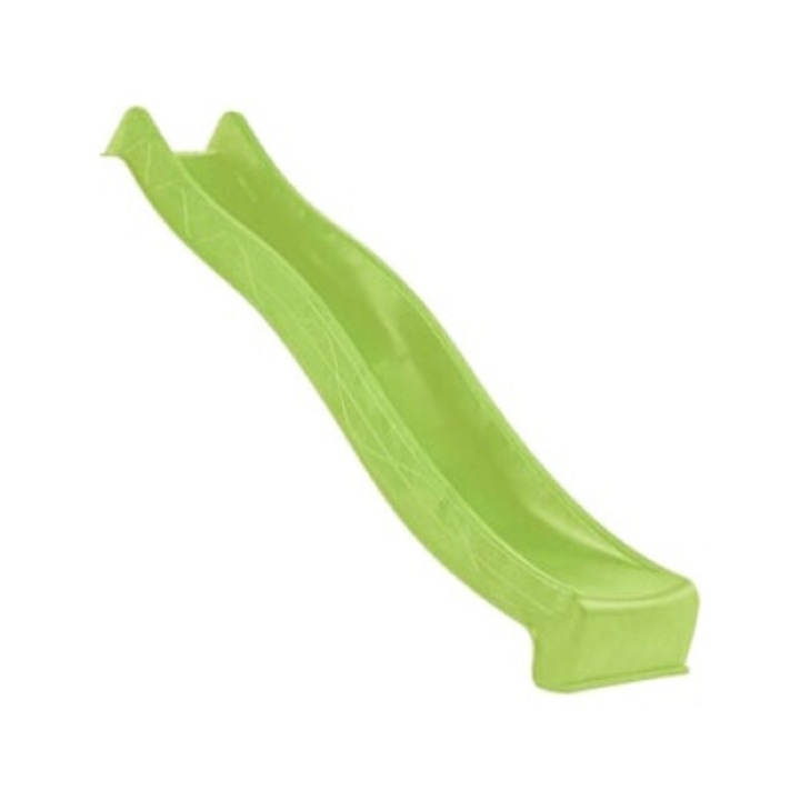 Детска пързалка 2.90м S-line HDPE зелена ябълка - марка KBT