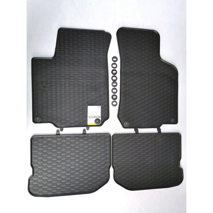 Set patru covorase din cauciuc compatiblile cu VW Golf4 hcb/kombi VW Bora sedan/kombi 96-2006 Skoda Octavia 1, Octavia Tour 96-2010