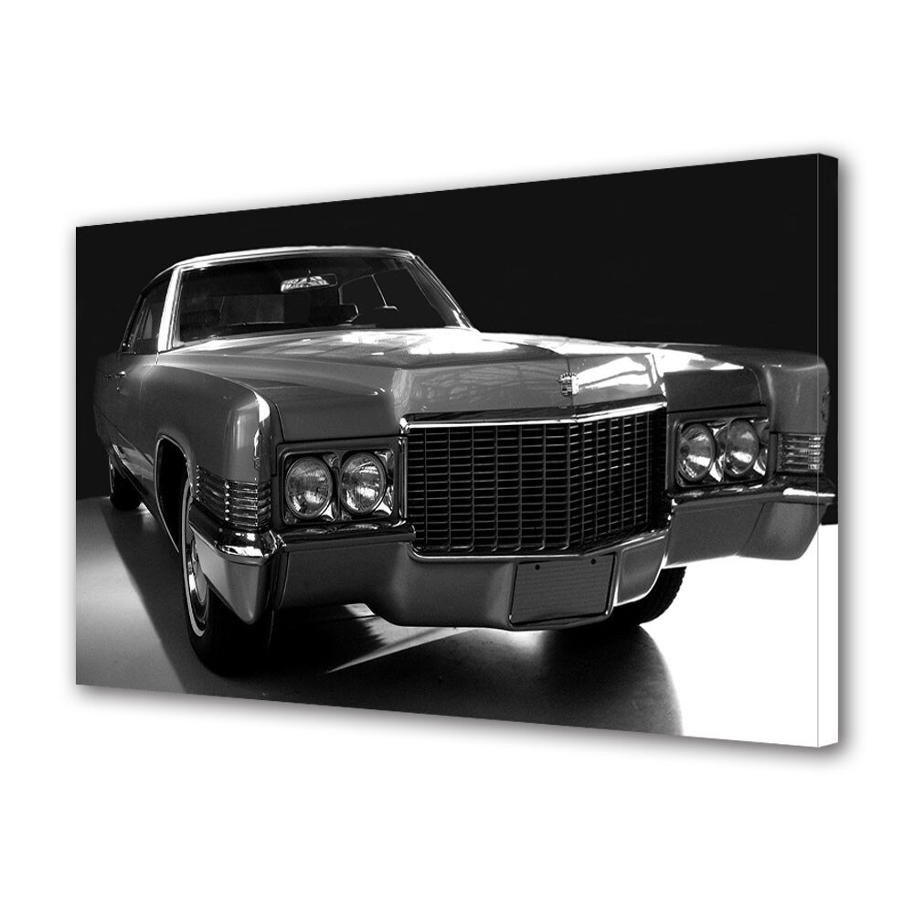 Tablou Canvas Auto Moto Cadillac Hardtop Sedan DeVille 1970, 20 x 30 cm