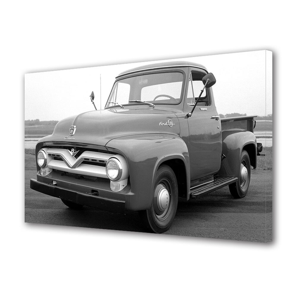 Tablou Canvas Auto Moto Ford F-100 1953-56, 40 x 60 cm