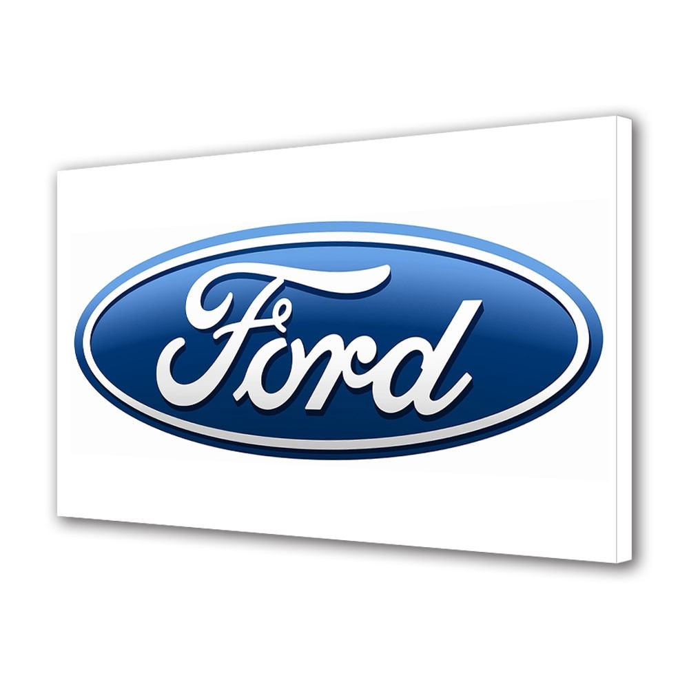 Tablou Canvas Auto Moto Ford Logo, 30 x 45 cm