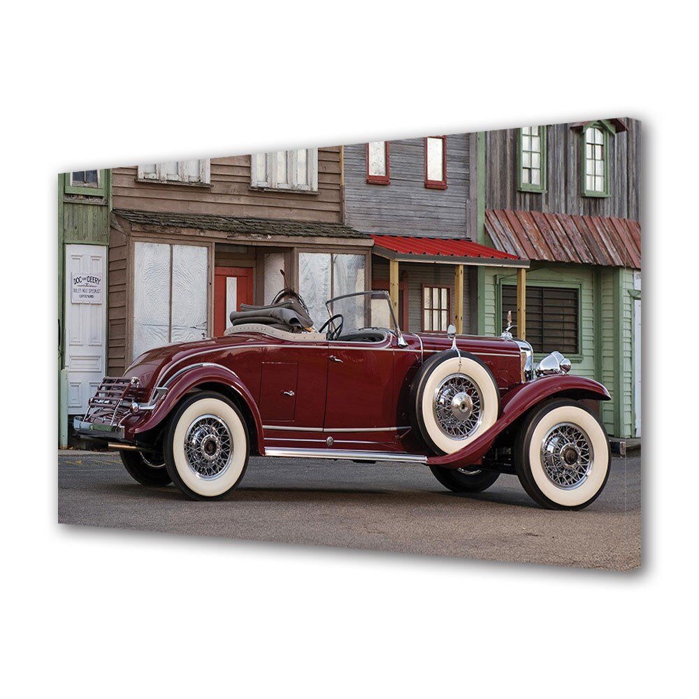 Tablou Canvas Auto Moto Cadillac V12 Roadster by Fleetwood 1931, 20 x 30 cm