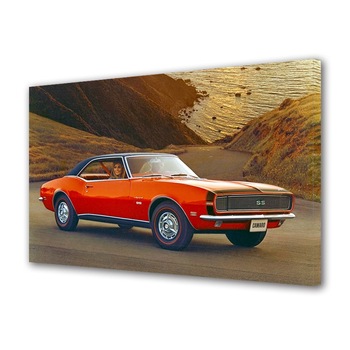Tablou Canvas Auto Moto 1968 Chevrolet Camaro Rally Sport SS, 20 x 30 cm Tablou Canvas Auto Moto 1968 Chevrolet Camaro Rally Sport SS, 20 x 30 cm