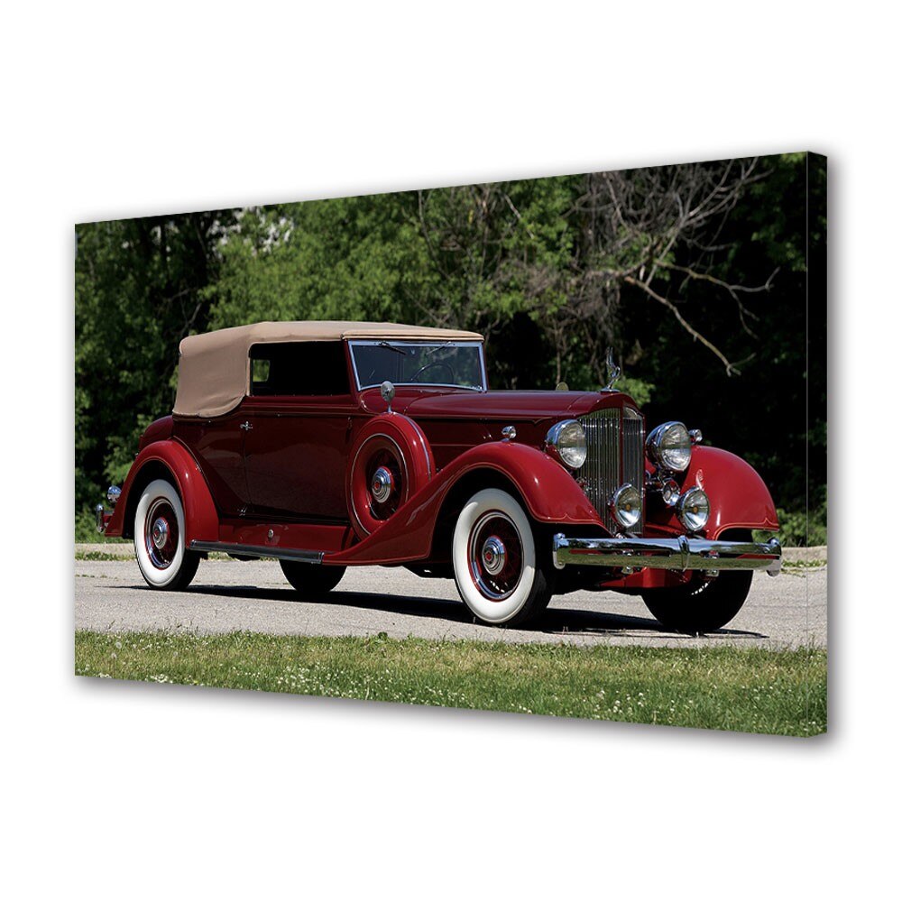 Tablou Canvas Auto Moto Packard Super Eight Convertible Victoria 1934, 30 x 45 cm