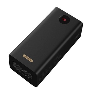 Acumulator extern Romoss, 60000mAh, 22.5W, 2xUSB, 1xUSB-C, 1xMicroUSB, 1xLightning, QC, PD, LED Display, Negru
