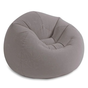 Fotoliu gonflabil, gri, 114x114x71 cm Fotoliu gonflabil, gri, 114x114x71 cm