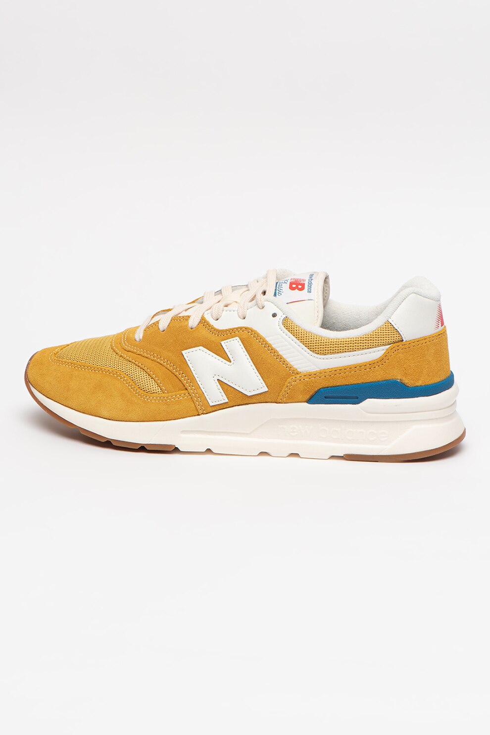 New Balance, Pantofi sport de piele si plasa 997H