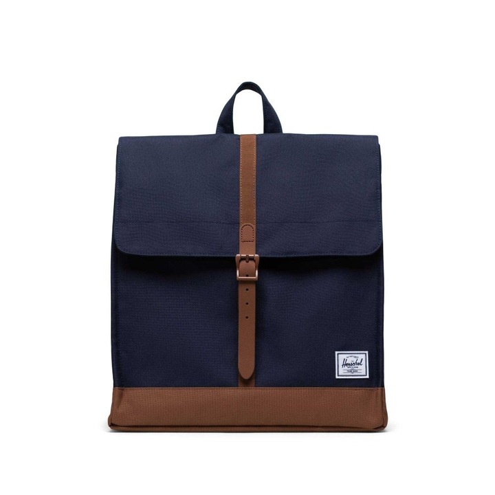 Раница Herschel City Mid-Volume Eco, Тъмносин, 22 л