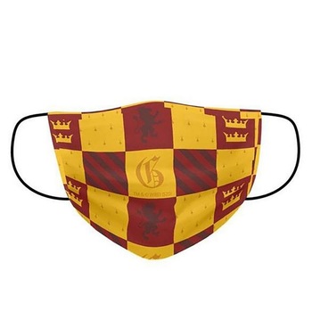 Masca De Protectie Faciala Harry Potter Gryffindor House, Poliester , 2 Straturi Pentru Copii Masca De Protectie Faciala Harry Potter Gryffindor House, Poliester , 2 Straturi Pentru Copii
