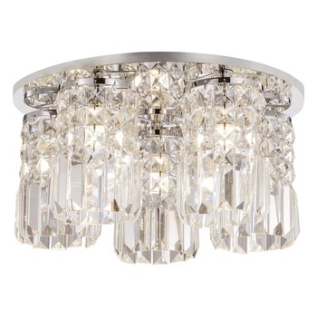 Lustra Rossana cristal, 5 x G9 x 40w, crom, IP21, FST3570 Lustra Rossana cristal, 5 x G9 x 40w, crom, IP21, FST3570