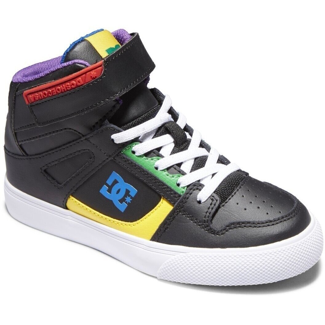 Pantofi sport DC Shoes Pure High Elastic Lace High Tops, Negru